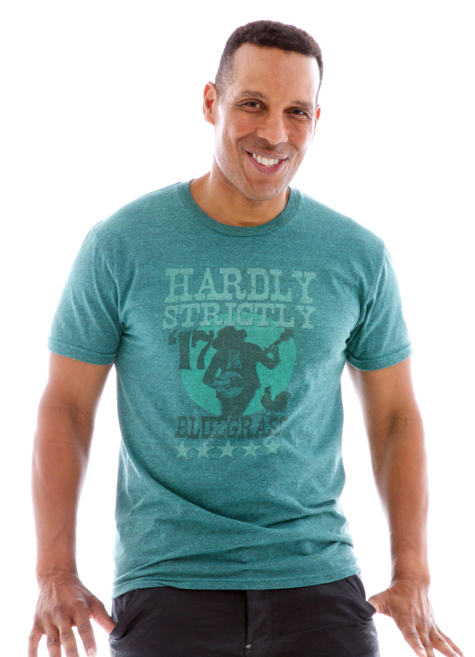 Men's Premium Heathered Crew Short Sleeve T-Shirt