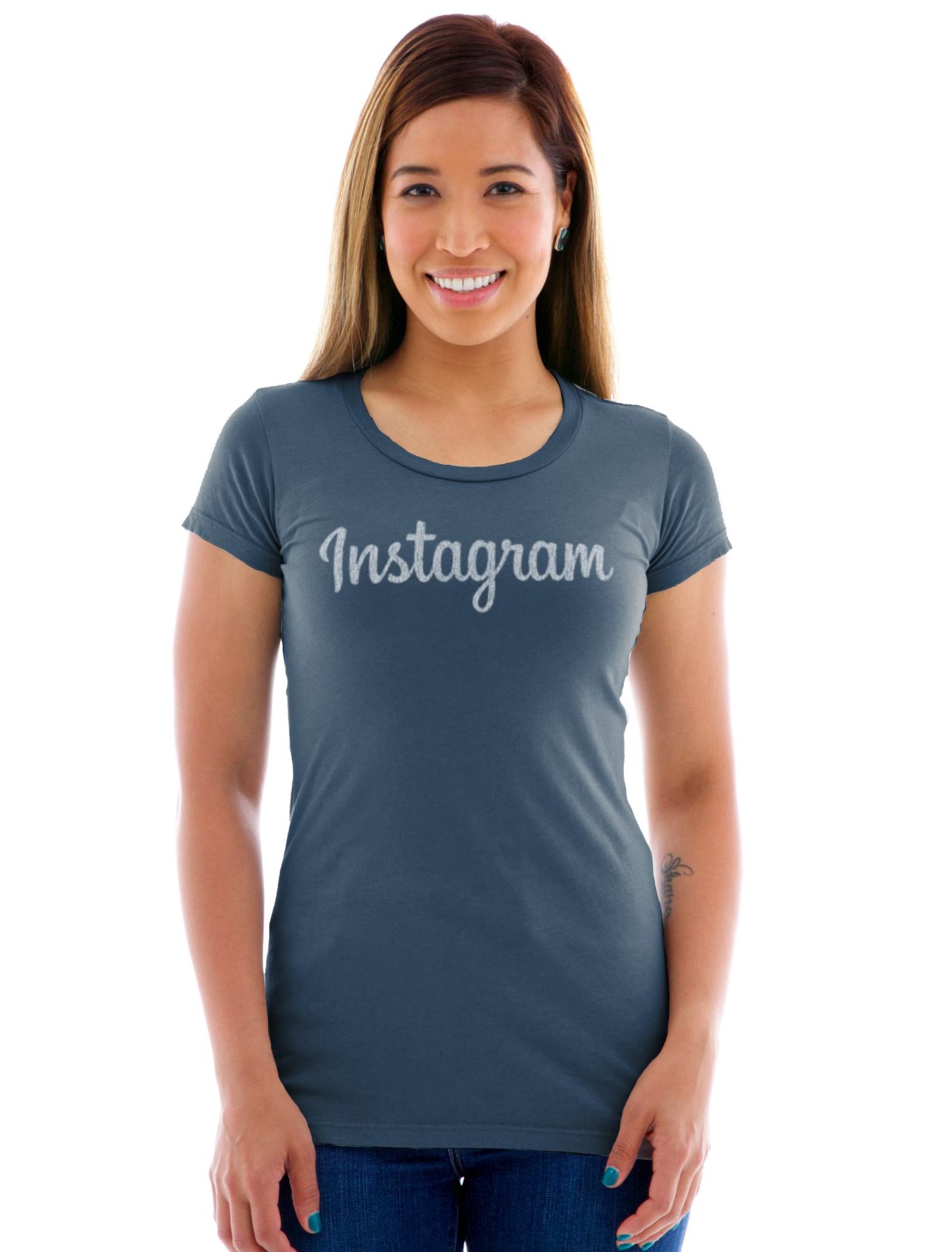 Women's Fine Jersey Crew