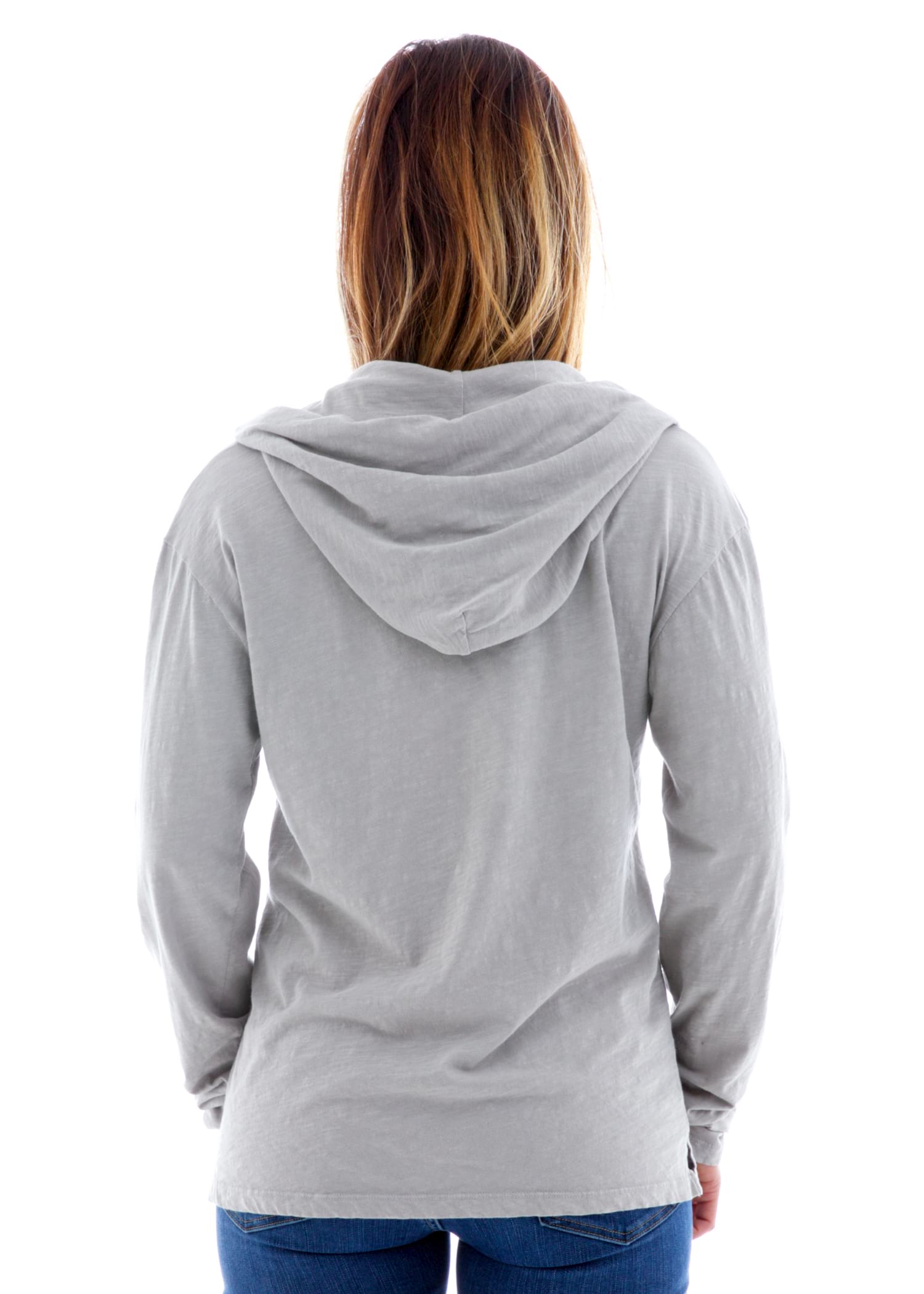 Slub Flight Hoodie Back View