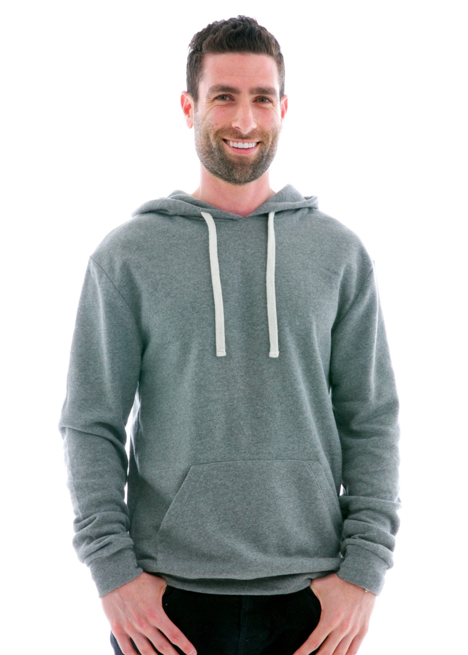 Plush Pullover Hoodie Front View