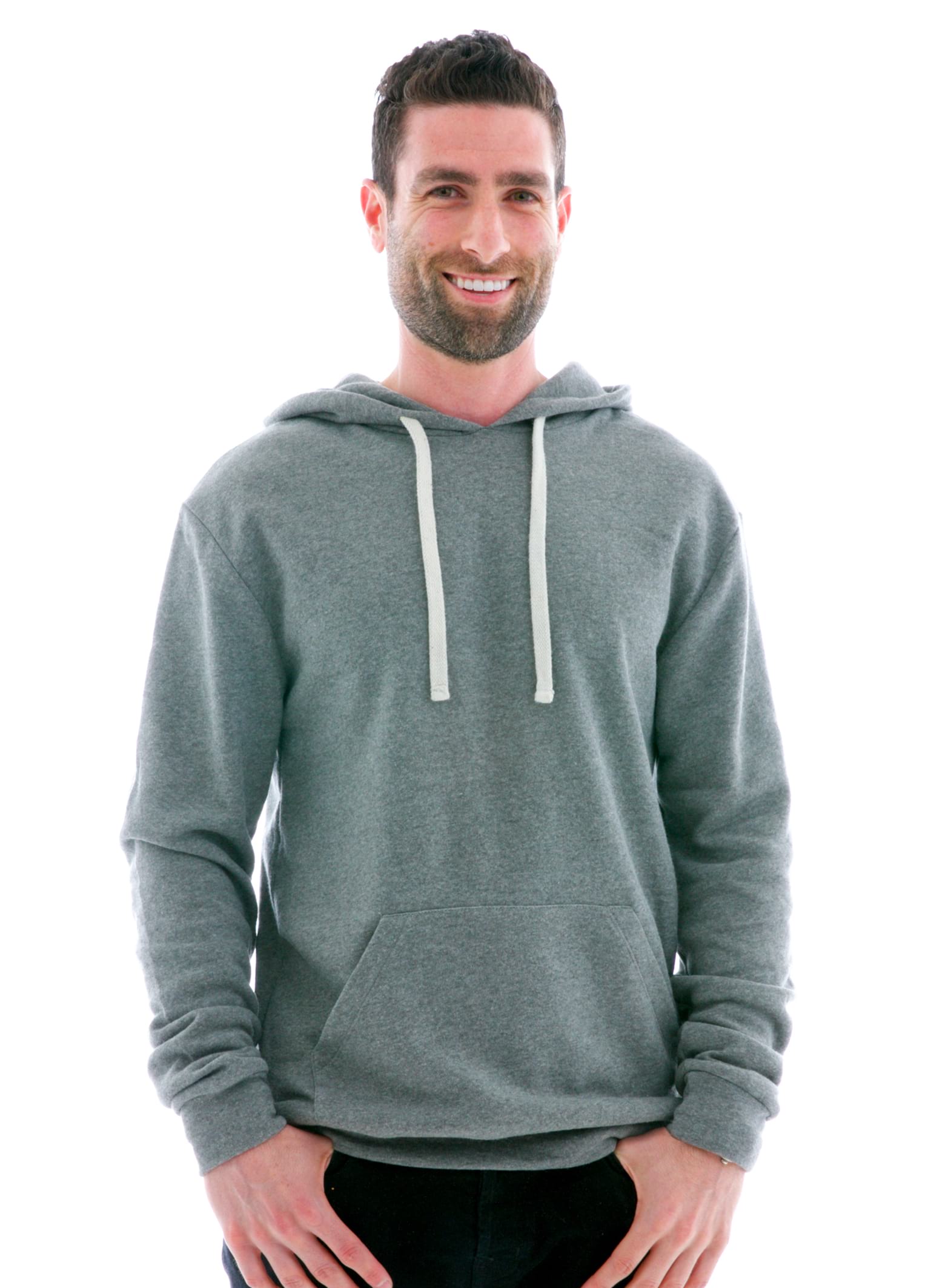 Plush Pullover Hoodie Front View