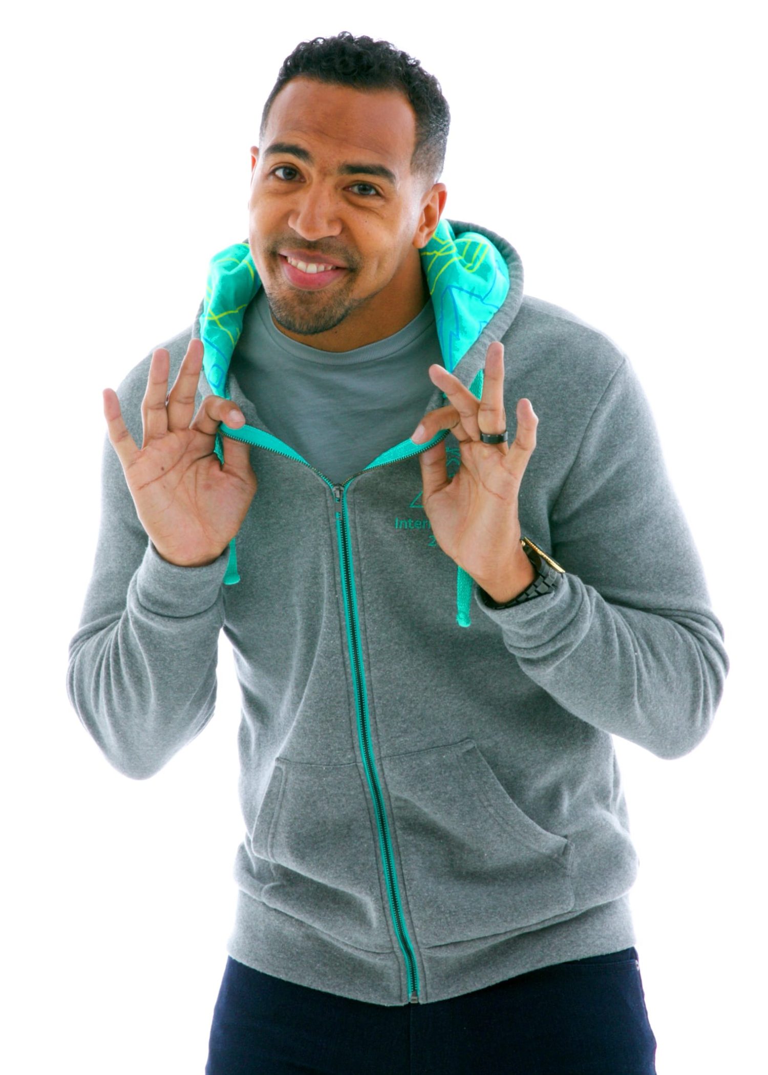 Vintage Fleece Zip Custom-lined Hoodie