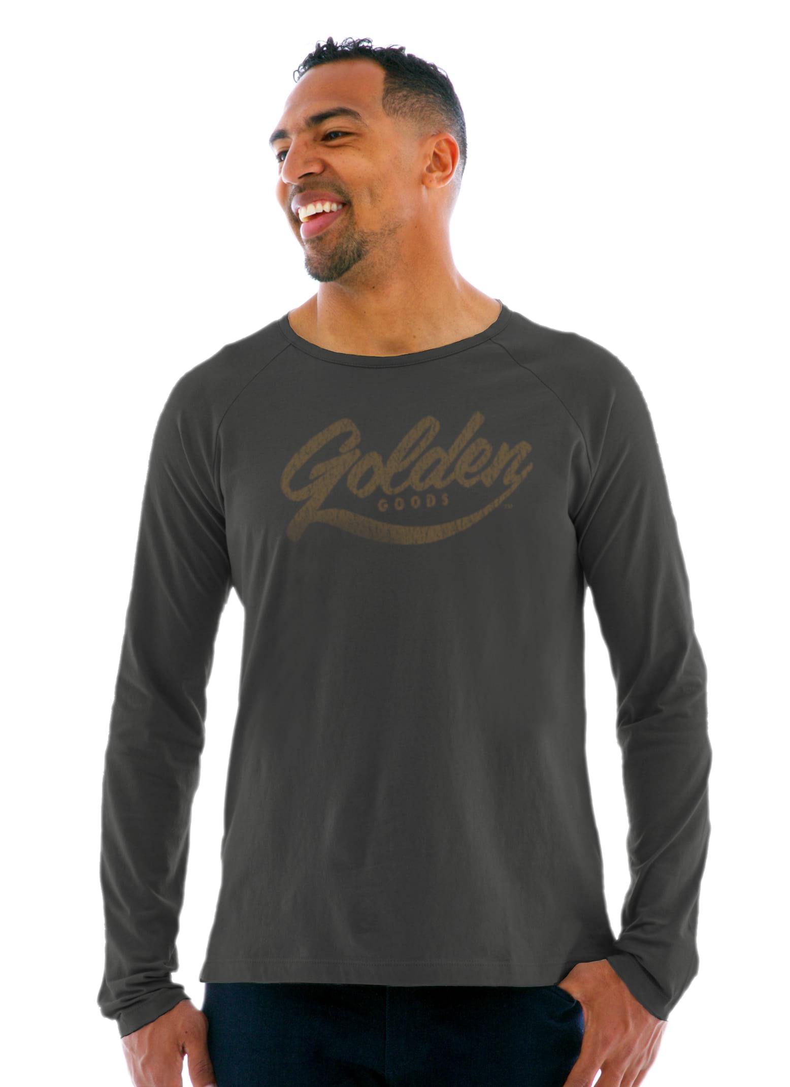 Men's Long Sleeve Raglan Crew
