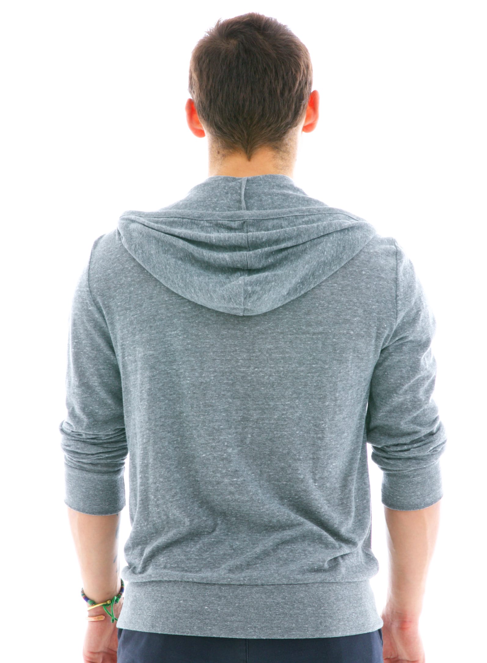 Men's Jersey Beach Zip Hoodie