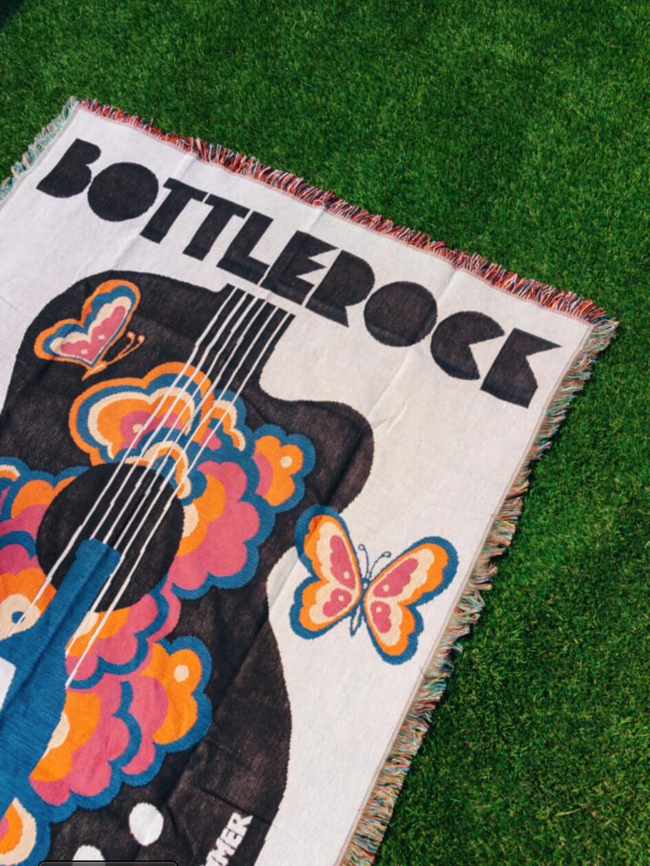 woven blanket bottlerock