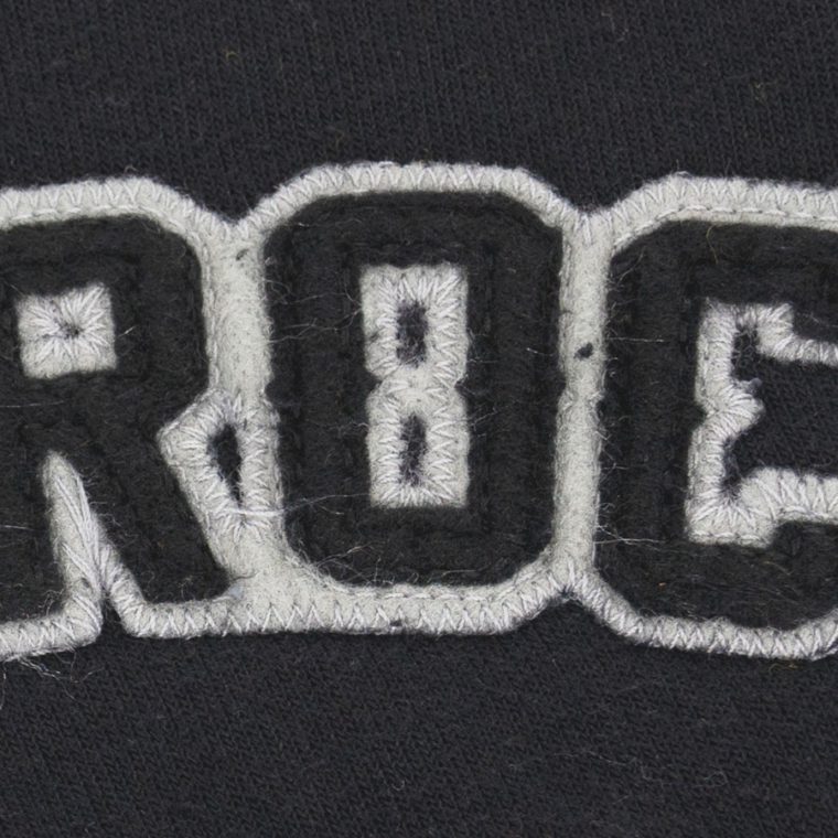 GG Washed Felt 2 Color Applique Sample