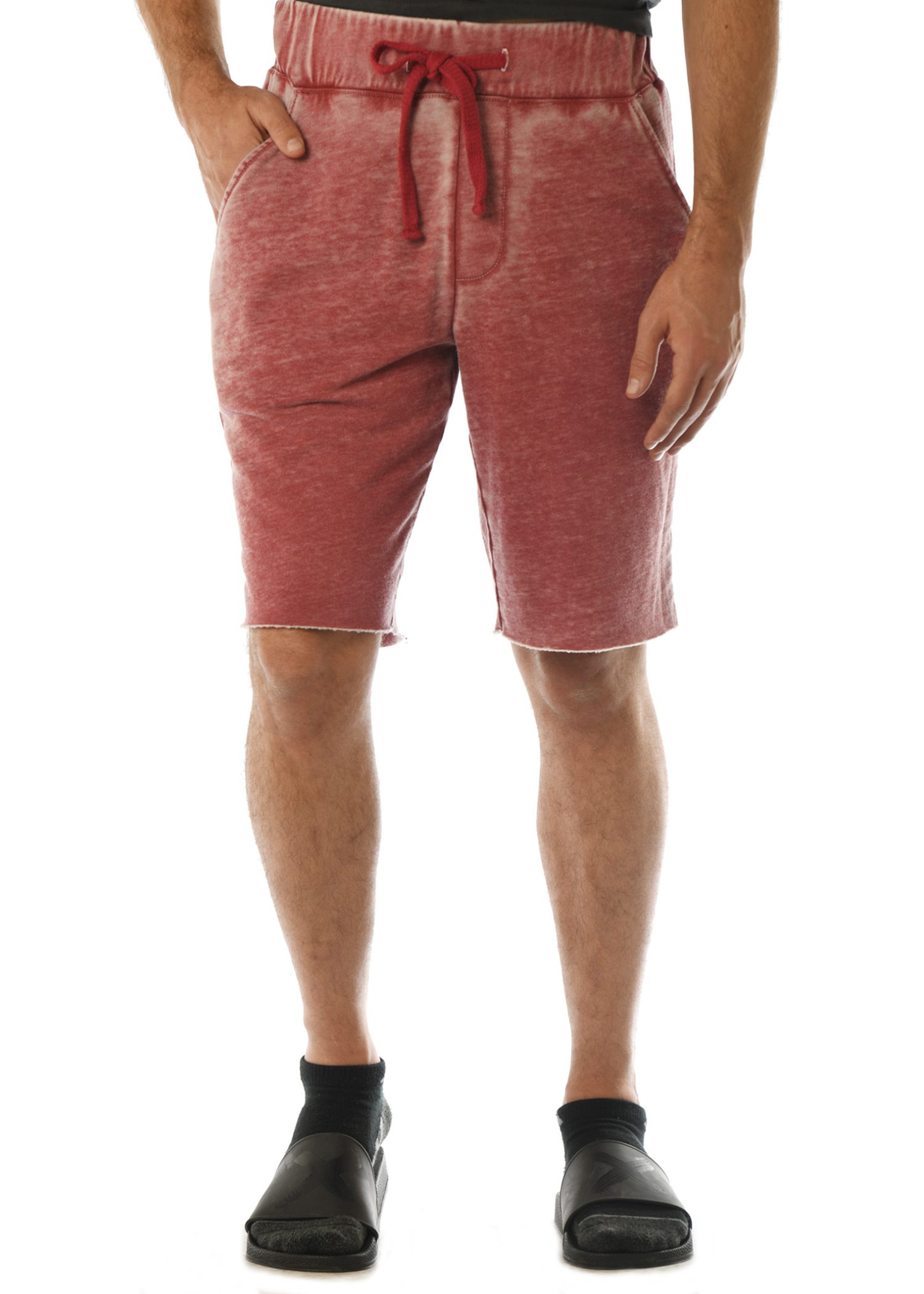 GG 315-FT-B Men's WornWash Shorts-front