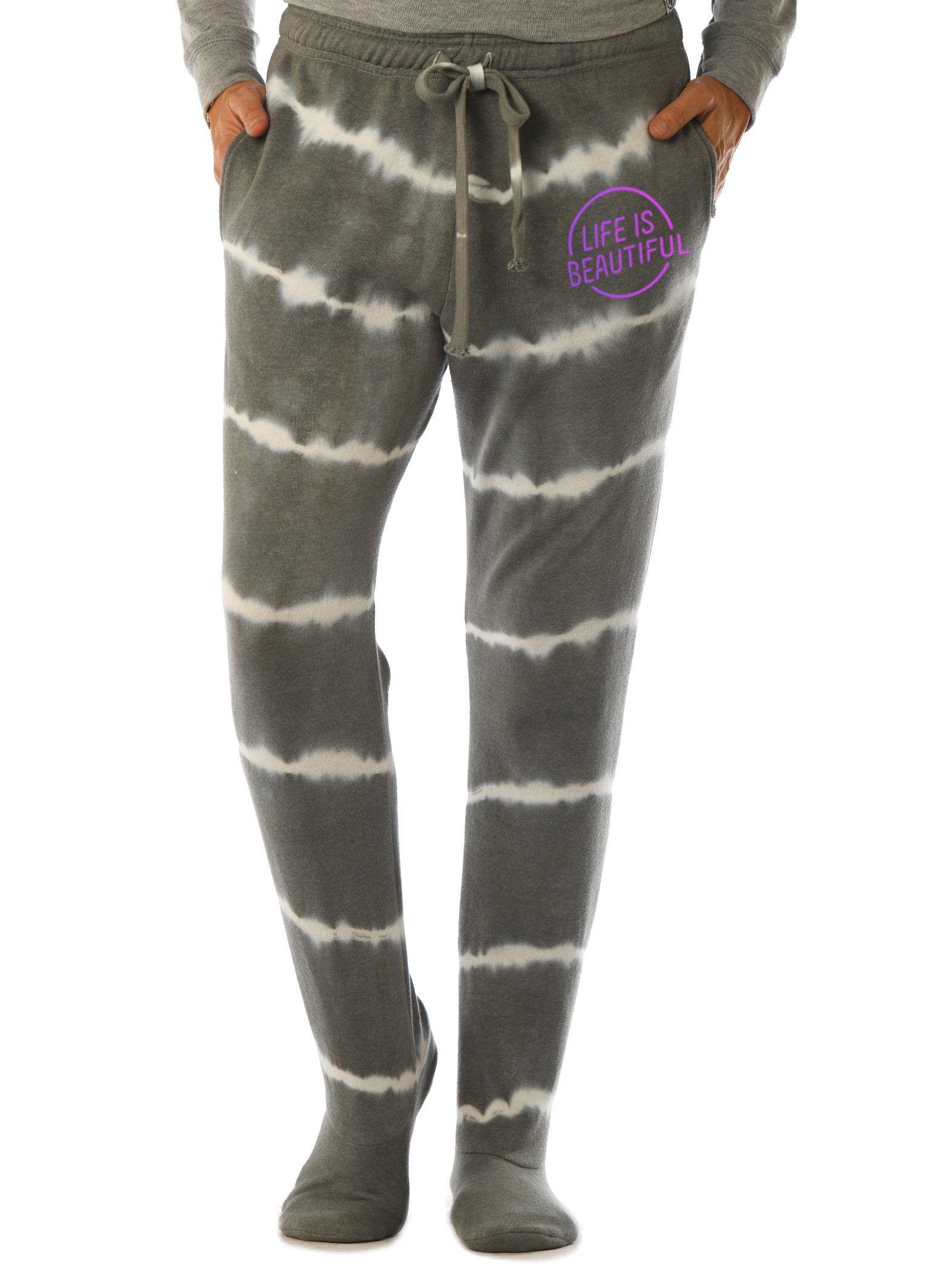 Women's Select Tiedye Footsy Jogger Pants