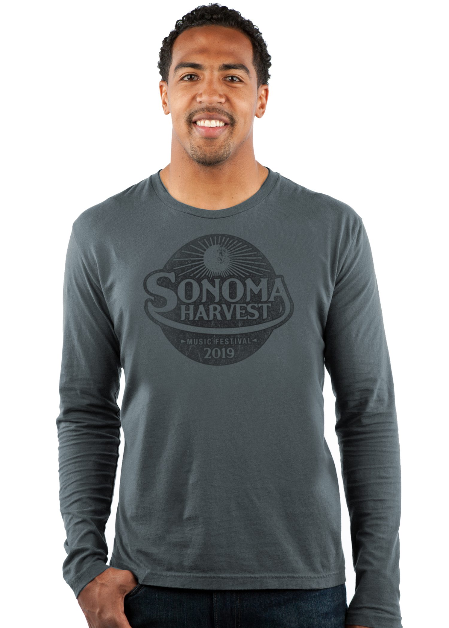 GG 701 Mens Select LS Crew front