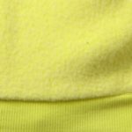 NEON YELLOW FLEECE Sample