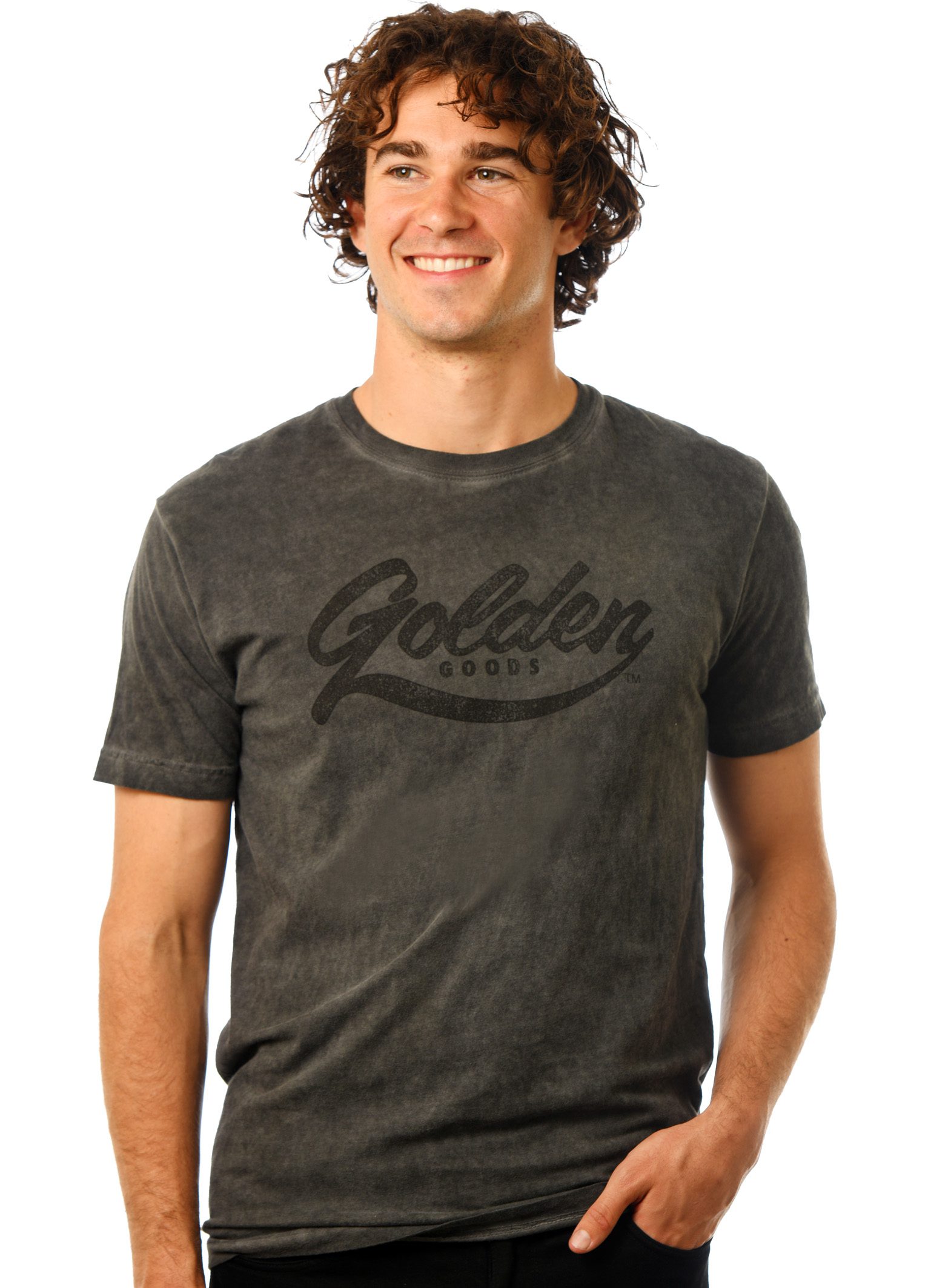 Men's Premium Oil-wash Shortsleeve Crew