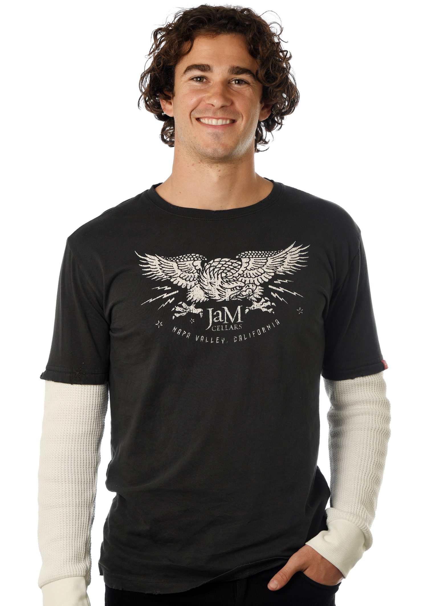 Men's 2Fer Long Sleeve T-Shirt