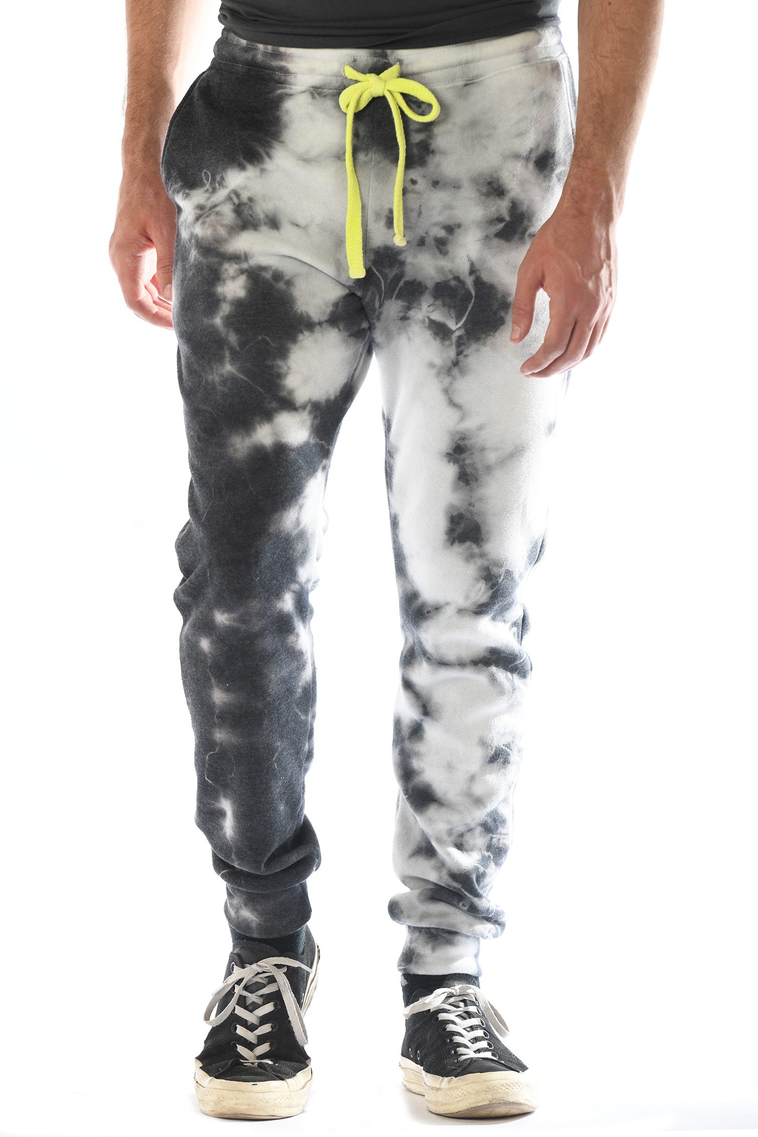 GG 311-CW Mens Crystal-wash skinny jogger Front