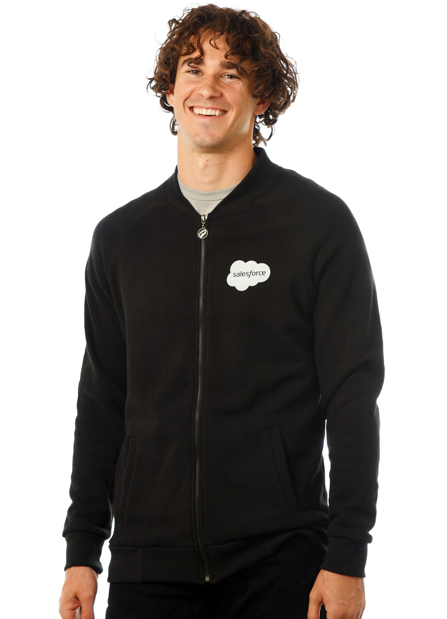 Unisex Lux Fleece Bomber Jacket