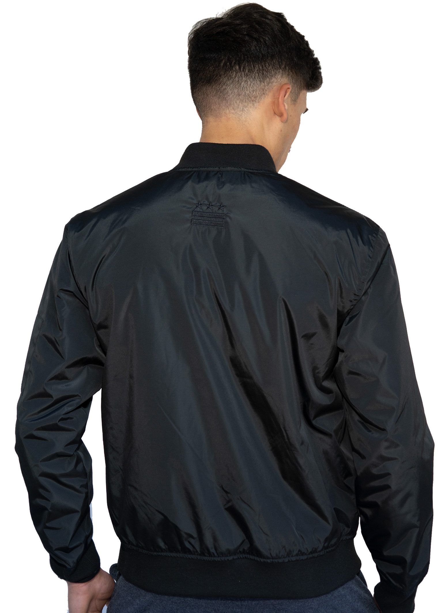 GG 900 BLACK BLK BOMBER- PLAIN