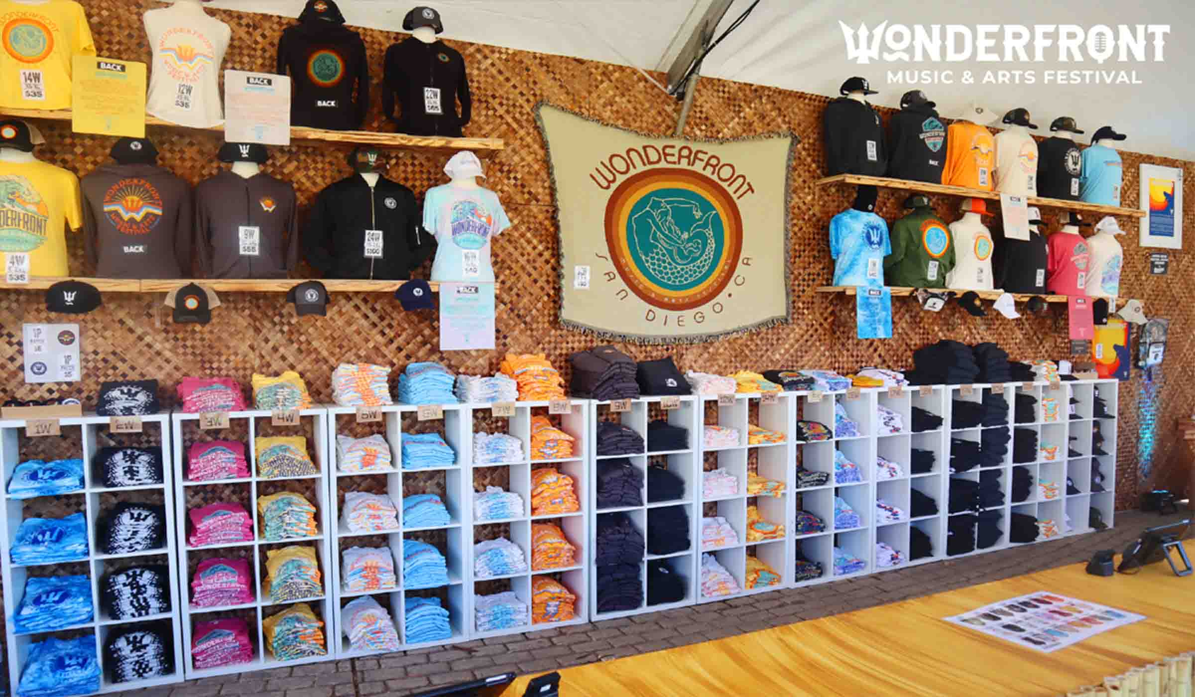 Wonderfront Music and Arts Festival Merch