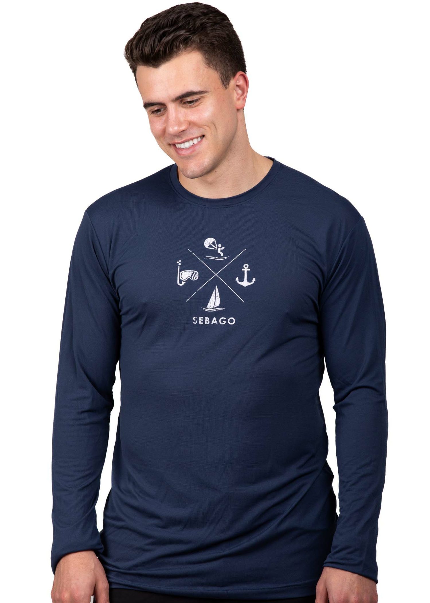 Men's Long Sleeve Swim Shirt