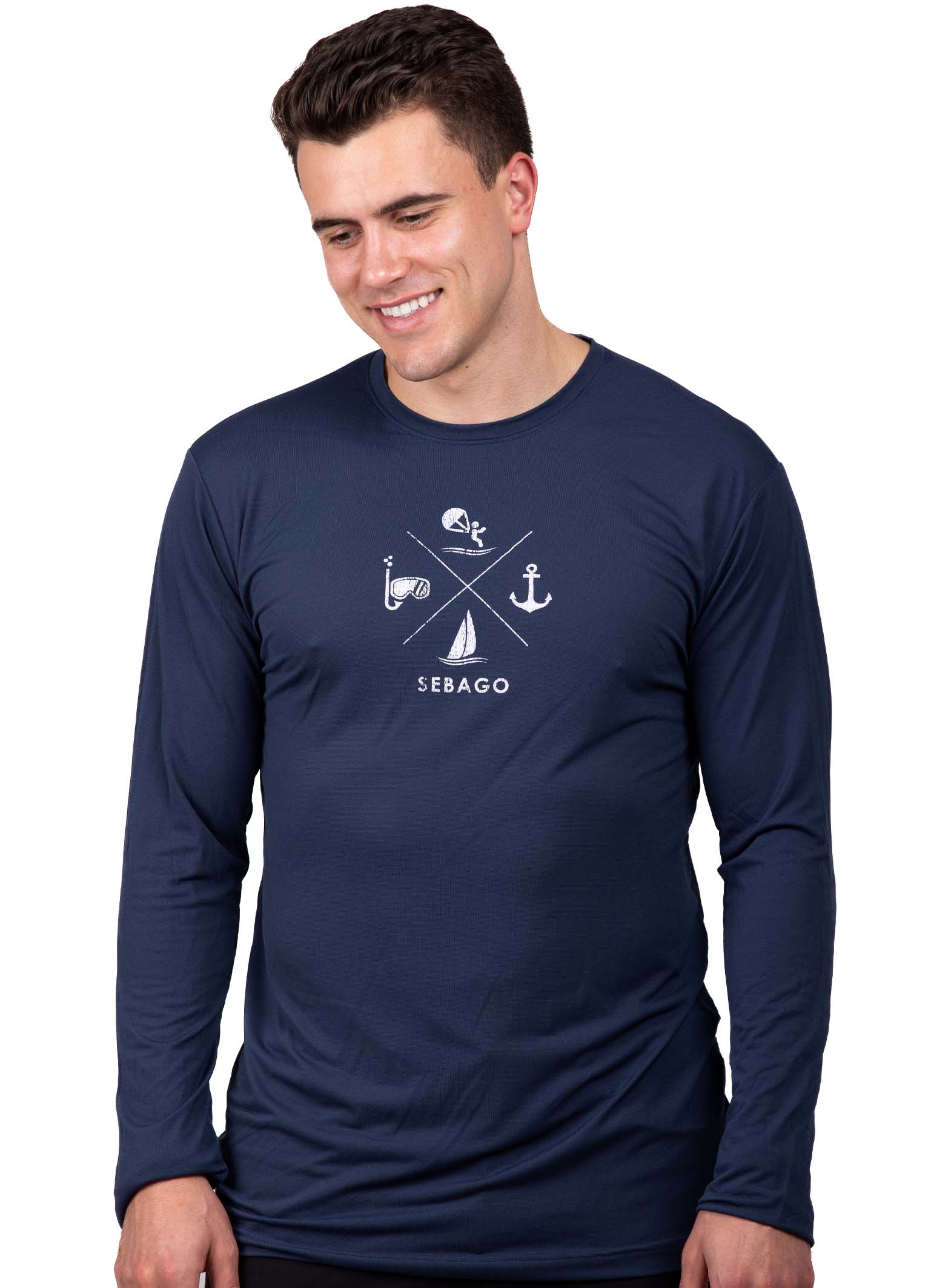 Men's Long Sleeve Swim Shirt