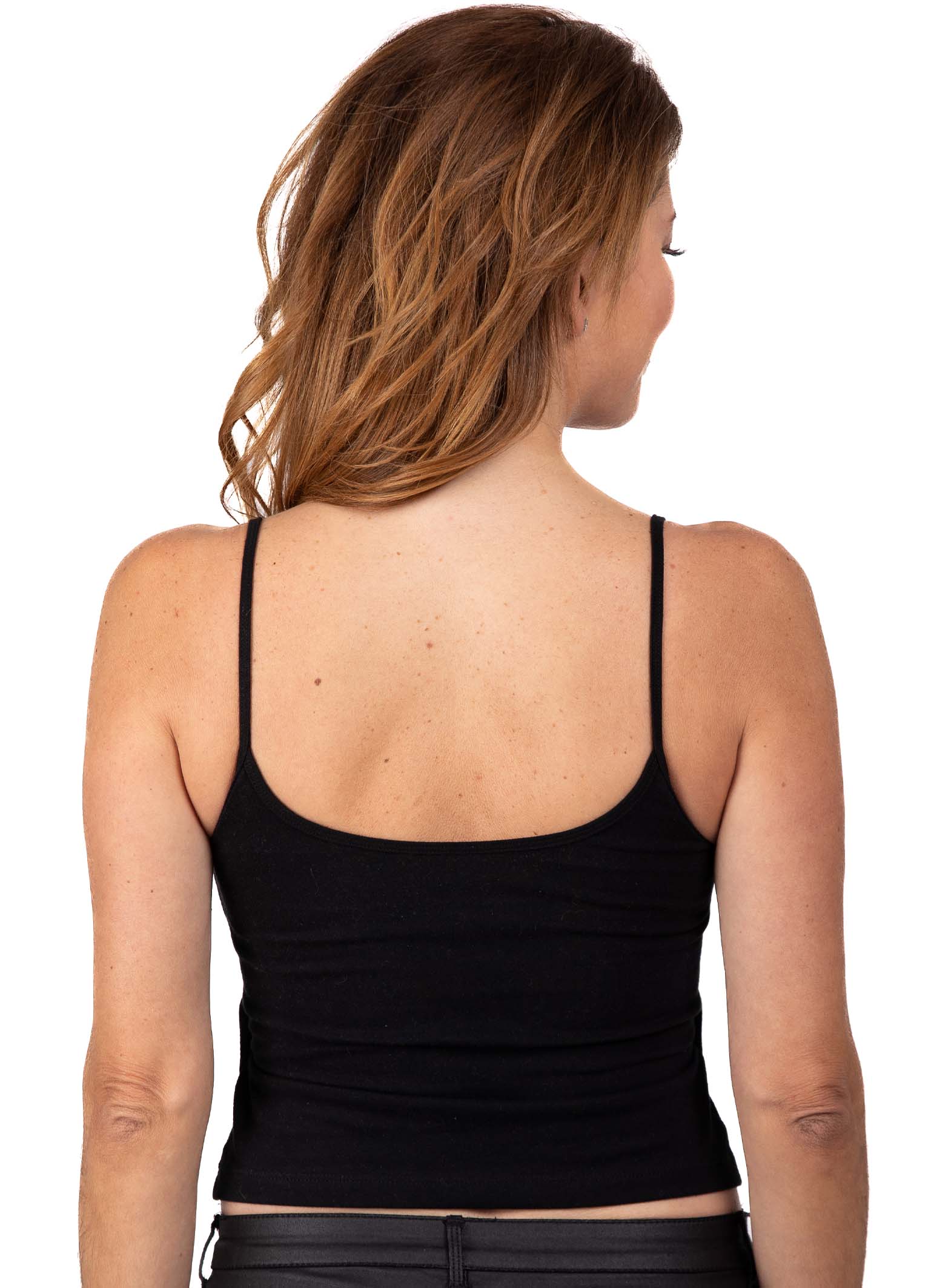 GG 255 strappy tank back blk