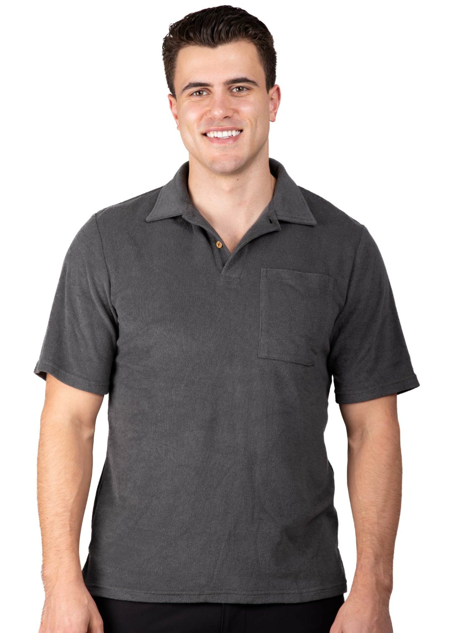 Men's Terry Cloth Polo