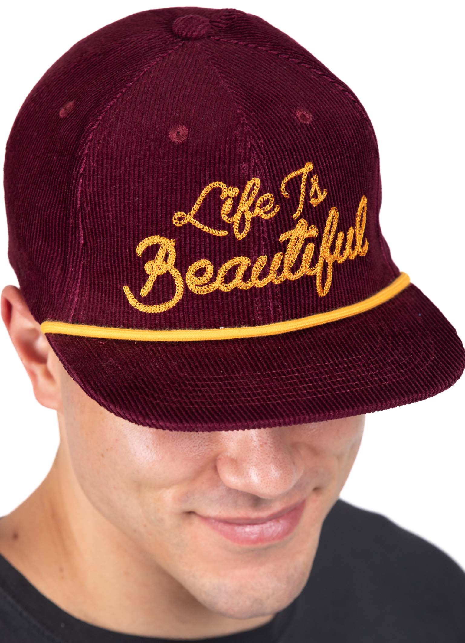 Structured Corduroy Cable Cap