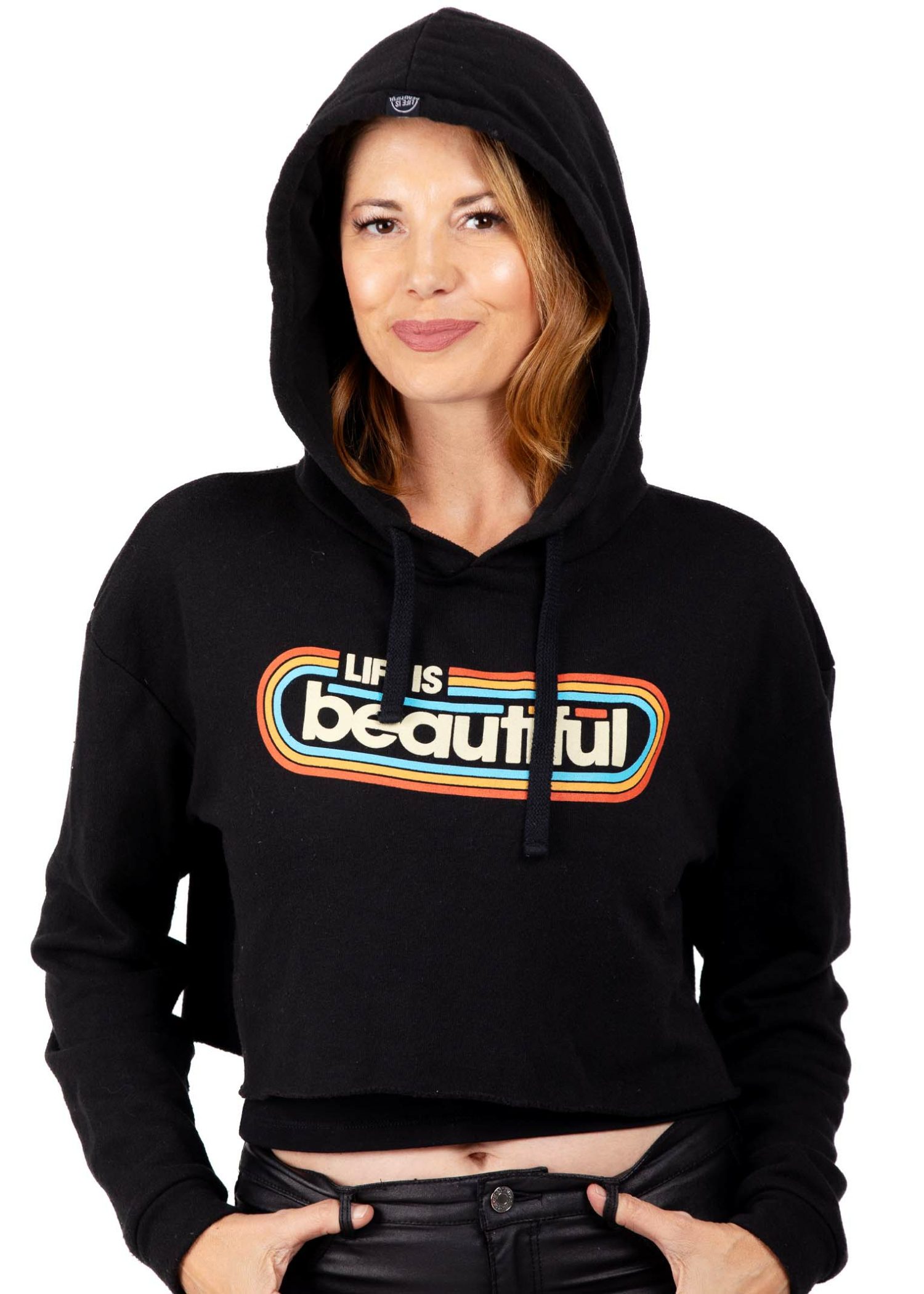 Women’s Crop Hoodie Sweatshirt