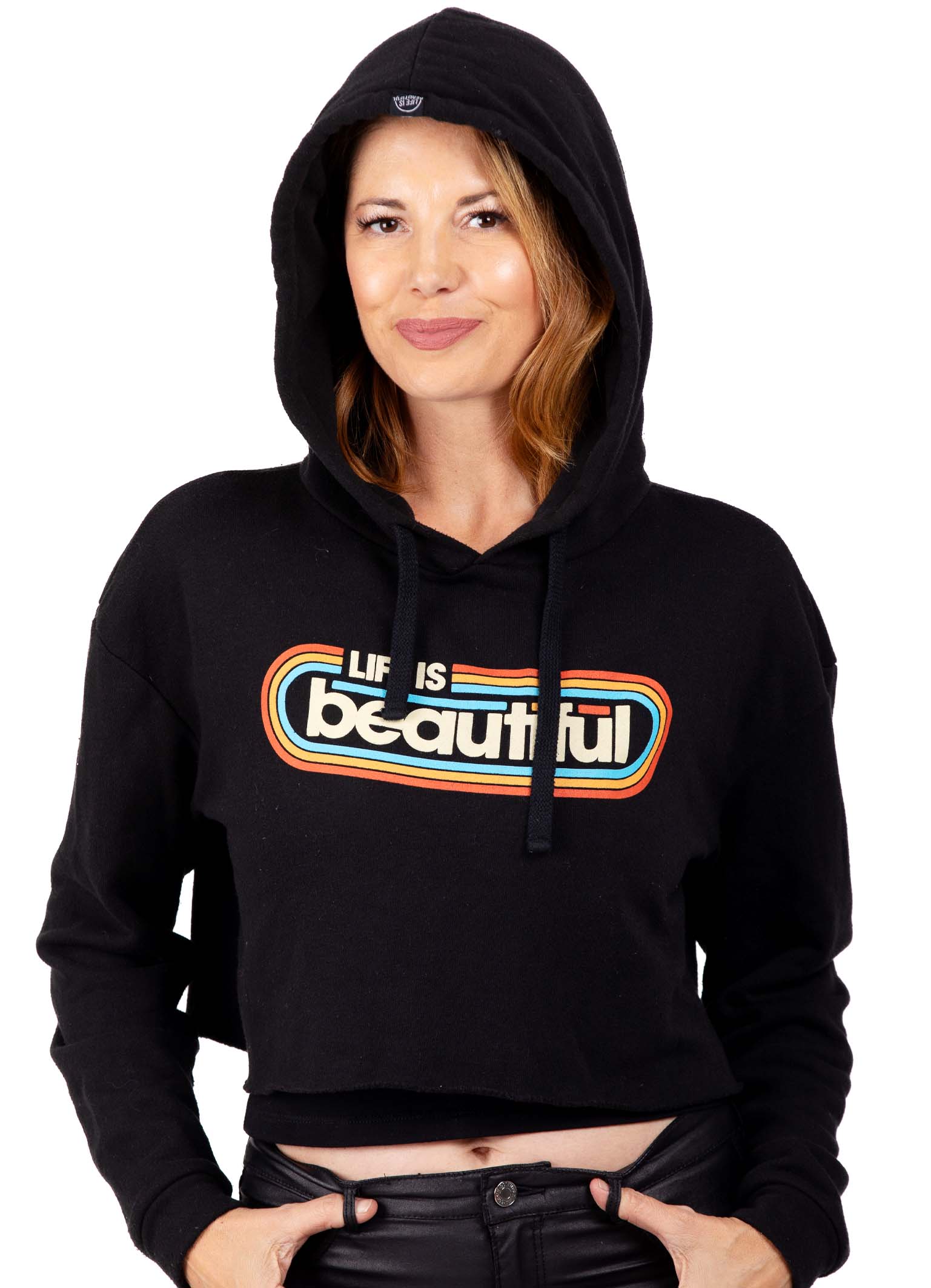 Women's Crop Hoodie