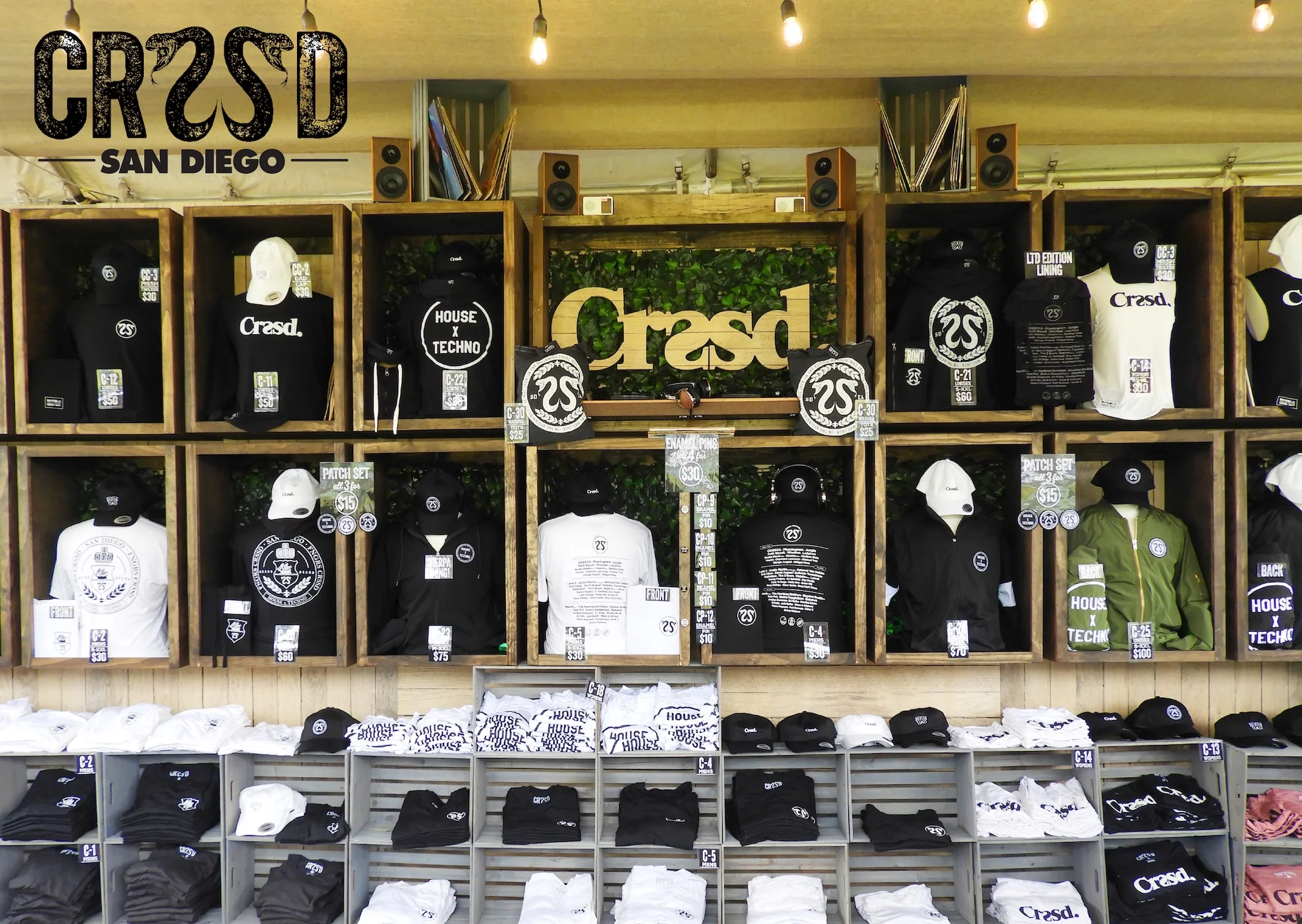 CRSSD Festival Merchandising