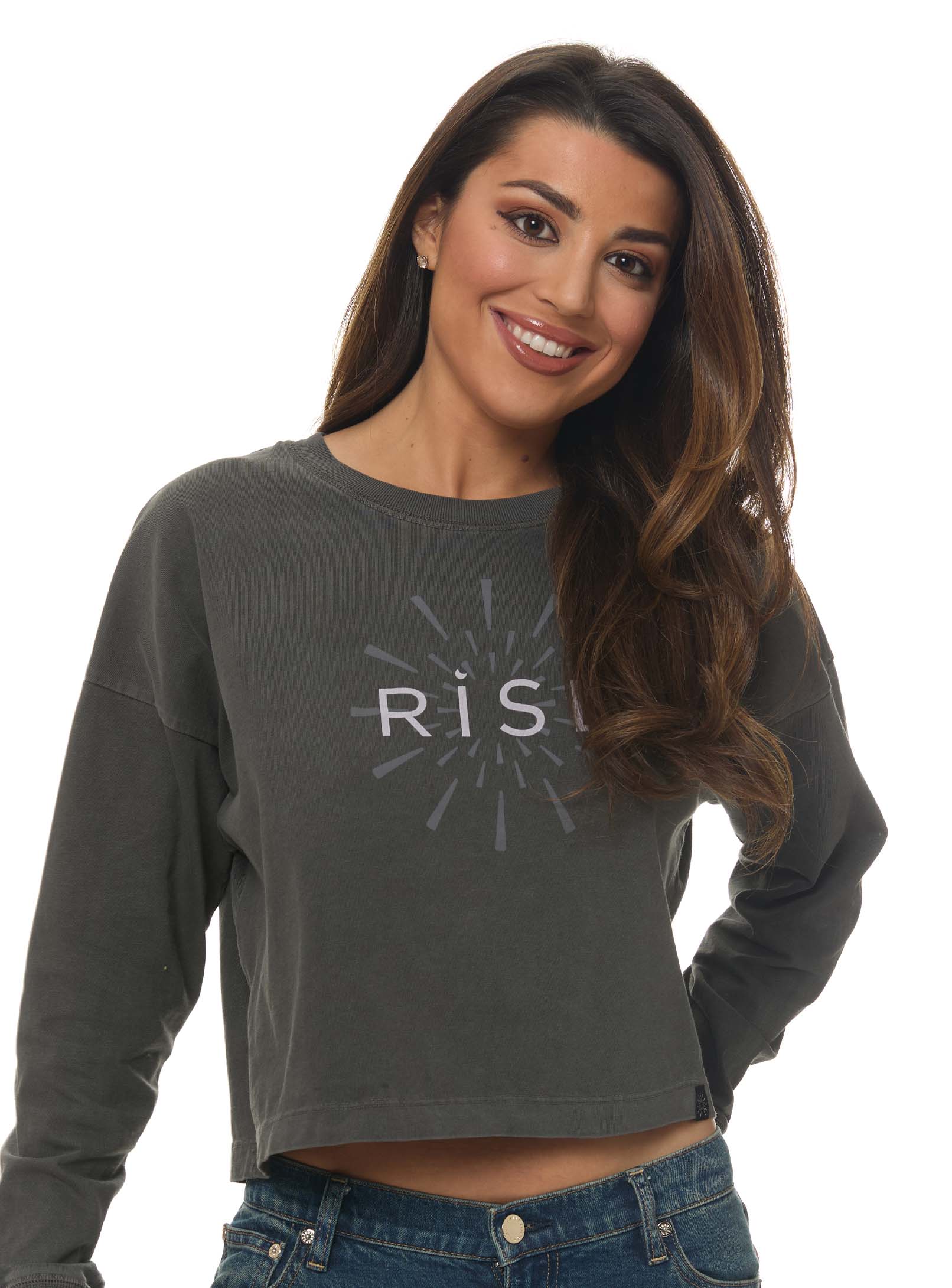 Crop Long Sleeve Tee